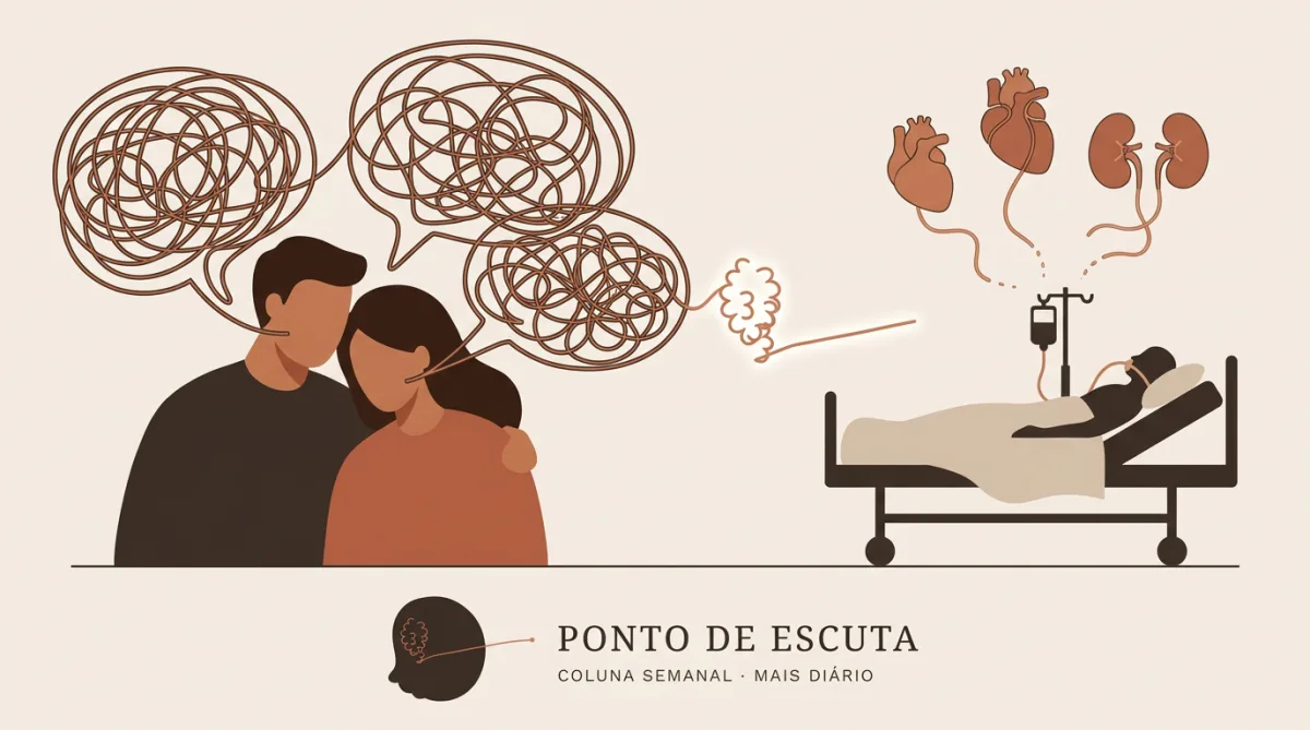 Doar é um gesto de quem já fez as pazes com a própria finitude